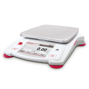 Лабораторные весы OHAUS STX8200, сенсорный дисплей