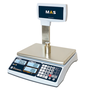 Электронные торговые весы MAS MR1-15P