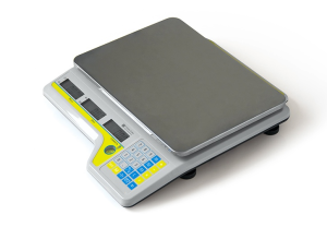 Весы торговые Штрих-СЛИМ Т300 15-2.5 ДП6.2 РА (LCD, с аккум, без стойки, 2 стор дисп, POS RS232)
