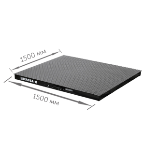 Весы платформенные  МАССА 4D-PM-15/15-1500 (весовой модуль)
