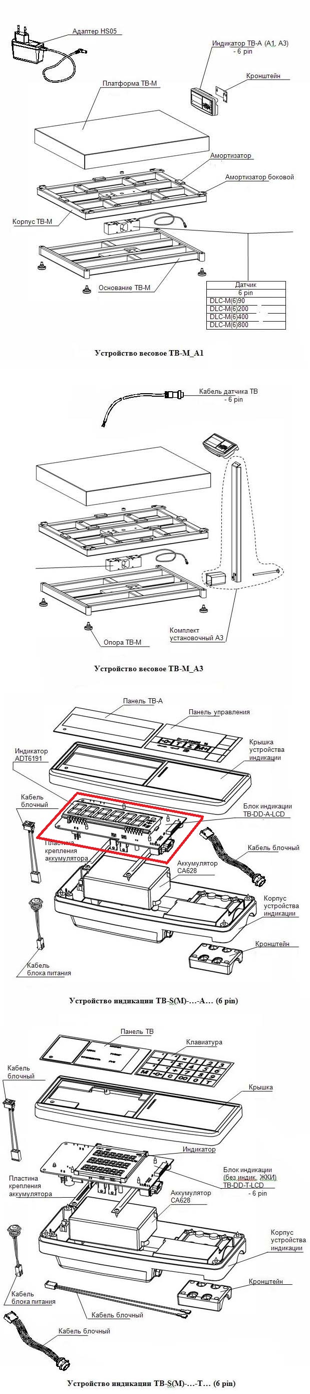 Блок индикации TB-DD-A-LCD Мк5.043.130-01 Масса-К ВЭМ-150 TB-S TB-M 